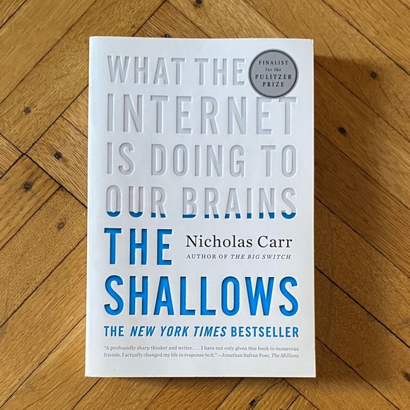 Other - The Shallows by Nicholas Carr Book